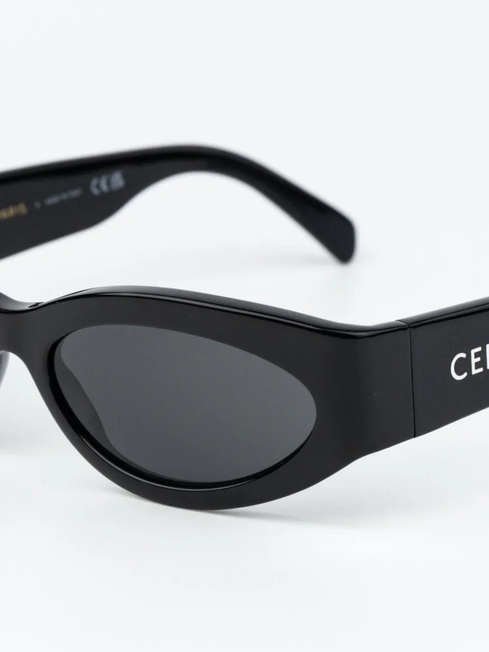 Celine Women Sunglasses Black Grey Cat Eye CL40288I MONOCHROMS 01A NEW AUTHENTIC - Picture 6 of 13